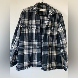 Abercrombie Men’s flannel shacket